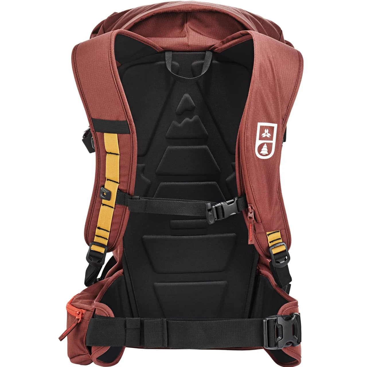 ARVA Backpack Calgary 26 Picture Burgundy 4 ARVA Backpack Calgary 26 Picture Burgundy - immagine 2
