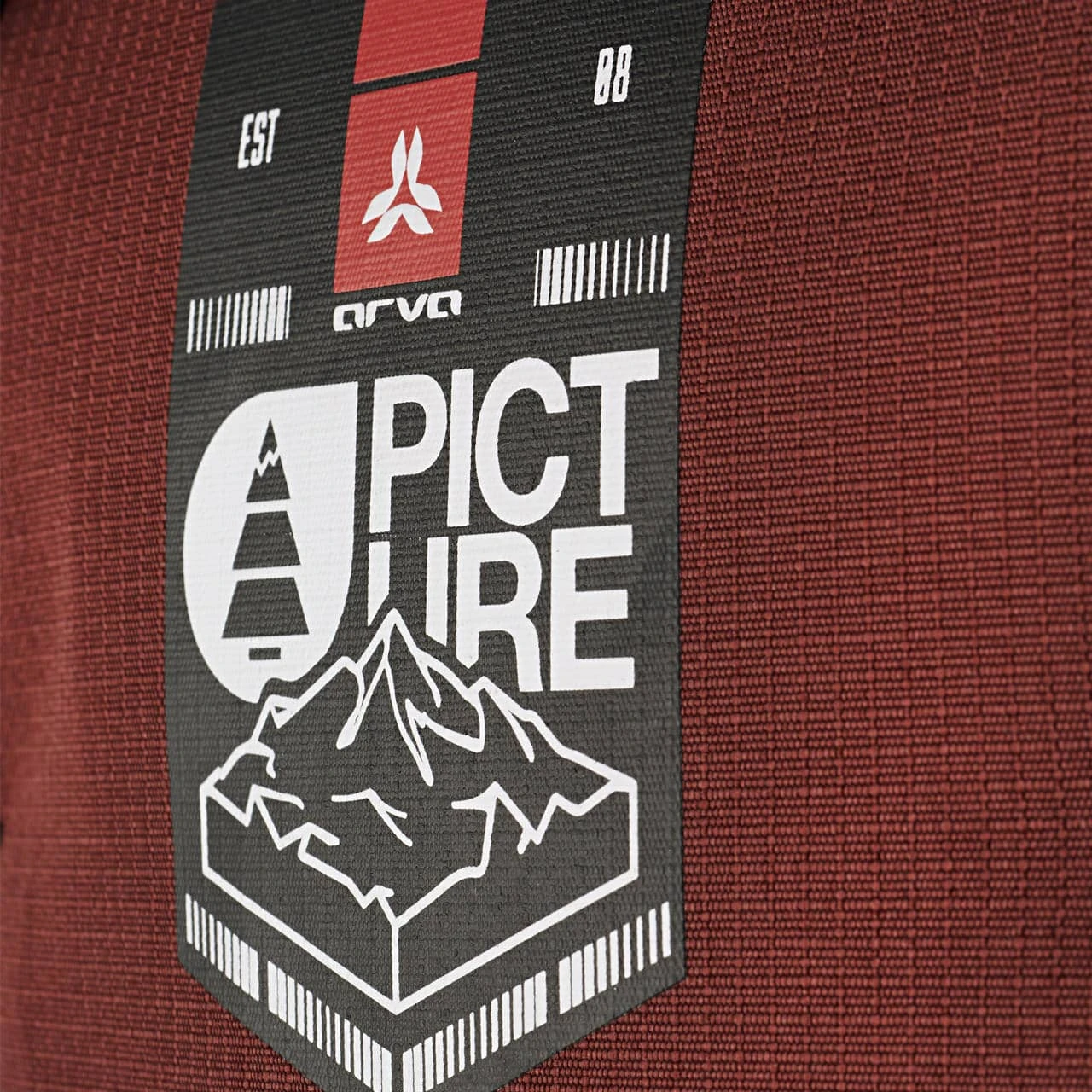 ARVA Backpack Calgary 26 Picture Burgundy 8 ARVA Backpack Calgary 26 Picture Burgundy - immagine 6