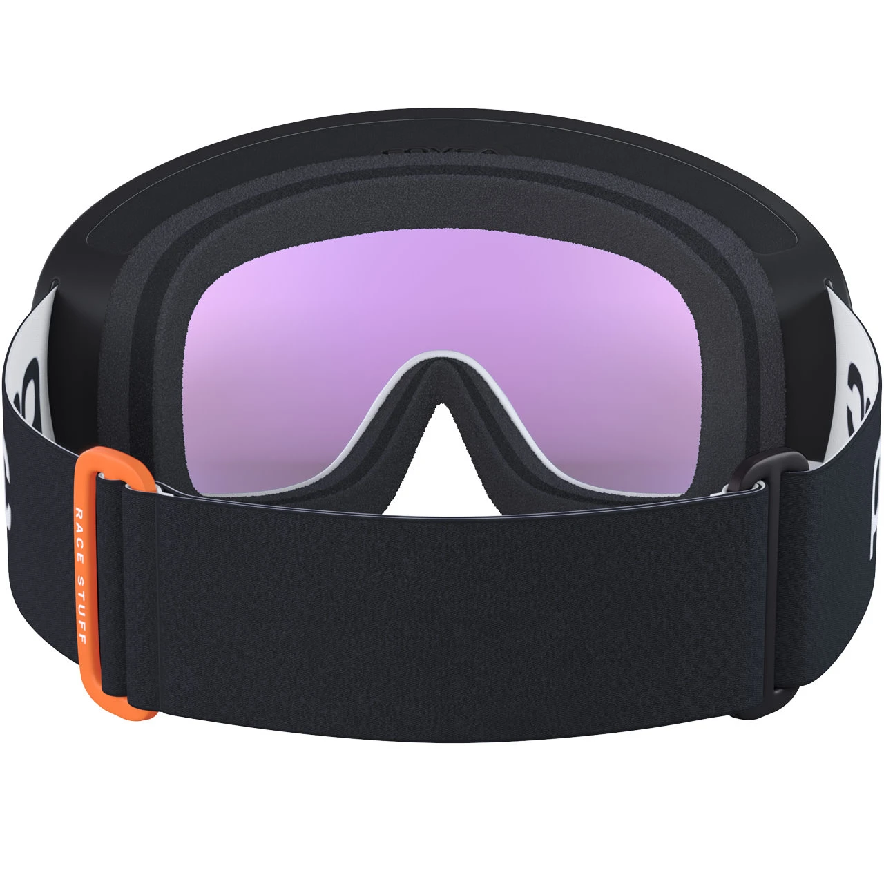 POC Fovea Clarity Comp+ Ura Black/hydro White/spektris Blue + 2 Lenti Di Riserva 4 POC Fovea Clarity Comp+ Ura Black/hydro White/spektris Blue + 2 Lenti Di Riserva - immagine 2