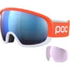 POC Fovea Clarity Comp Flo Orange/hydro White/spektris Blue + Lente Di Riserva -Head Sci Negozio 21 fovea clarity comp fluo orange