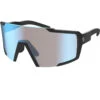 Scott Shield Sunglasses Black Matt/blue Chrome Enhancer -Head Sci Negozio 21 shield 275380 0135012