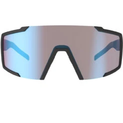 Scott Shield Sunglasses Black Matt/blue Chrome Enhancer -Head Sci Negozio 21 shield 275380 0135012 2