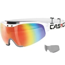 Casco Spirit Carbonic White/rainbow