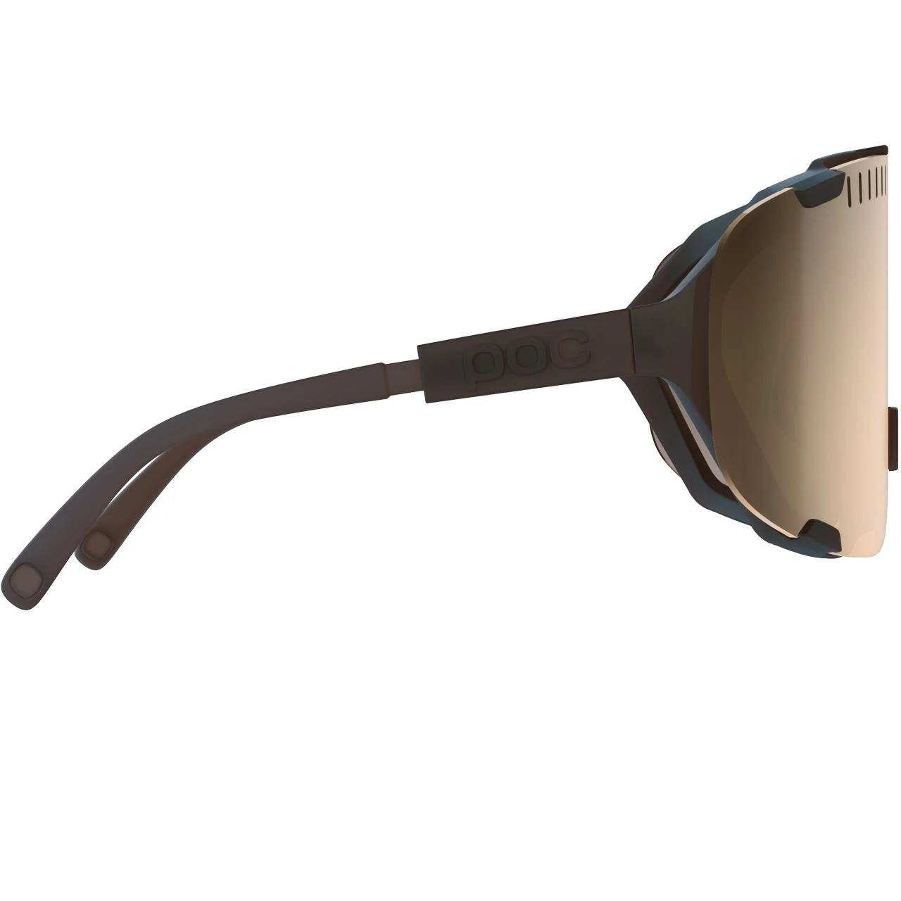 POC Devour Axinite Brown Translucent/brown/silver Mirror 4 POC Devour Axinite Brown Translucent/brown/silver Mirror - immagine 2