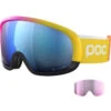POC Fovea Mid Clarity Comp Speedy Gradient/spektris Blue + Lente Di Riserva