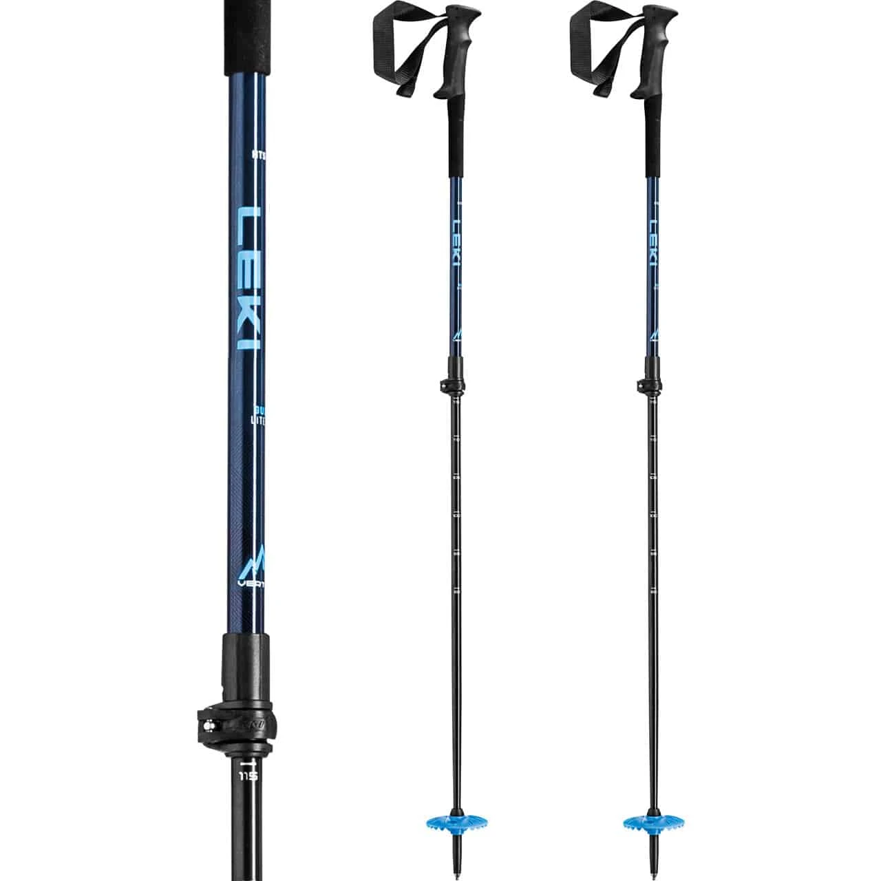 Leki Guide Lite Jr. Denimblue/darkblue/cyan 4 Leki Guide Lite Jr. Denimblue/darkblue/cyan - immagine 2
