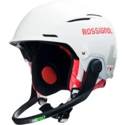 Rossignol Hero Slalom Impacts White With Chinguard