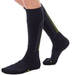 Fischer Herren Skisocken PERFORMANCE PRO Black/yellow