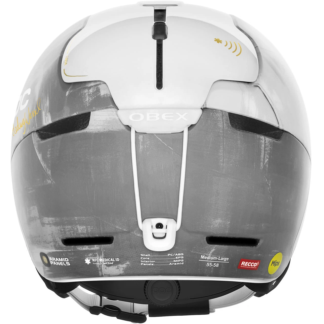 POC Obex BC Mips Hedvig Wessel Edition Stetind Grey 5 POC Obex BC Mips Hedvig Wessel Edition Stetind Grey - immagine 3