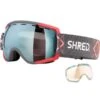 Shred Rarify Black CBL 2.0 Deep Blue Mirror + Lente Di Ricambio 2 Shred Rarify Black CBL 2.0 Deep Blue Mirror + Lente Di Ricambio -Head Sci Negozio 22 rarify cbl GORARM31A 600x600