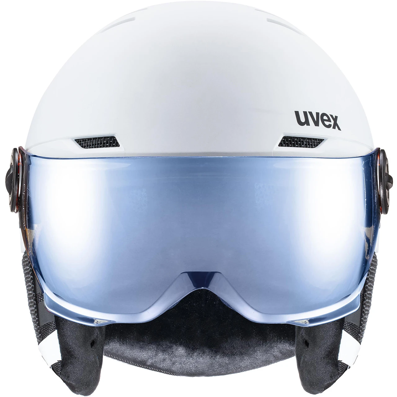 Uvex Rocket Jr. Visor White-black Matt 5 Uvex Rocket Jr. Visor White-black Matt - immagine 3