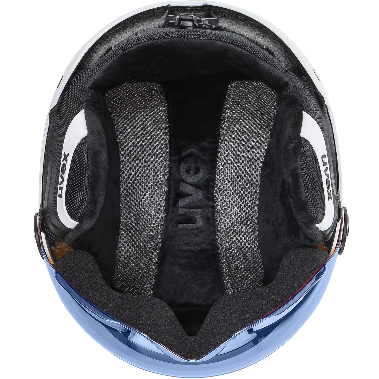 Uvex Rocket Jr. Visor White-black Matt 8 Uvex Rocket Jr. Visor White-black Matt - immagine 6