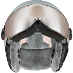 Uvex Rocket Jr. Visor Rhino-blush Matt -Head Sci Negozio 22 rocket jr visor S566263 7003 3