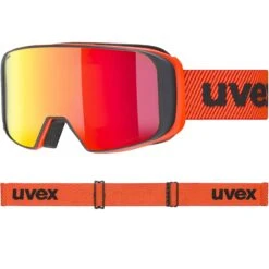 Uvex Saga TO Fierce Red Matt / Mirror Red