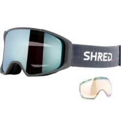 Shred Simplify Grey CBL 2.0 Deep Blue Mirror + Lente Di Ricambio