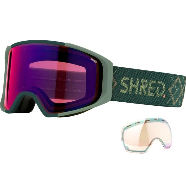 Shred Simplify Recycled CBL Blast Mirror + Lente Di Ricambio 3 Shred Simplify Recycled CBL Blast Mirror + Lente Di Ricambio