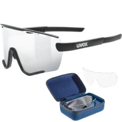 Uvex Sportstyle 236 Set Black Matt / Mirror Silver