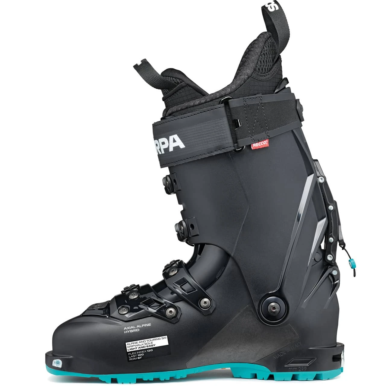Scarpa 4-Quattro SL W Black/lagoon 4 Scarpa 4-Quattro SL W Black/lagoon - immagine 2