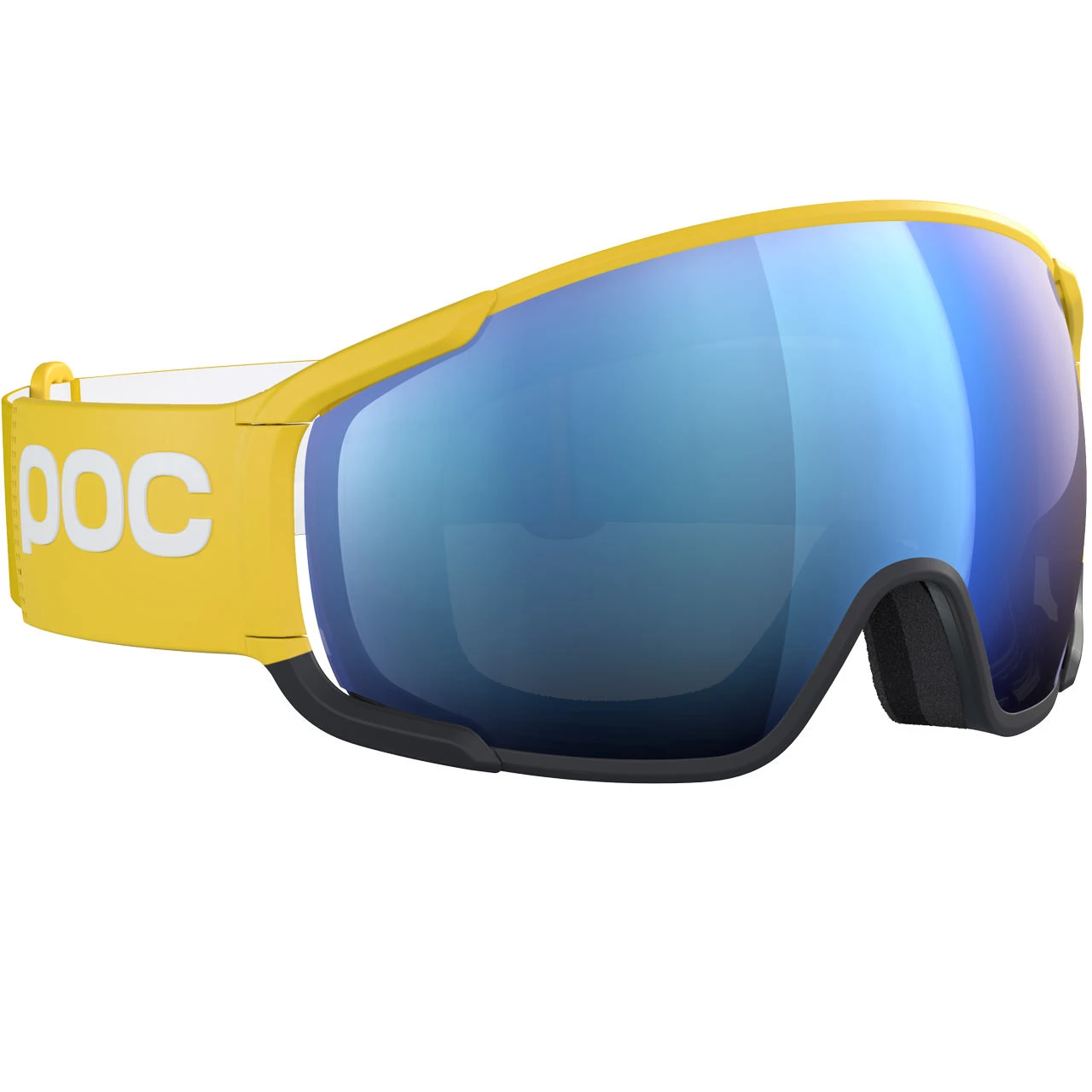 POC Zonula Clarity Comp Aventurine Yellow/uranium Black/spektris Blue + Lente Di Riserva 4 POC Zonula Clarity Comp Aventurine Yellow/uranium Black/spektris Blue + Lente Di Riserva - immagine 2