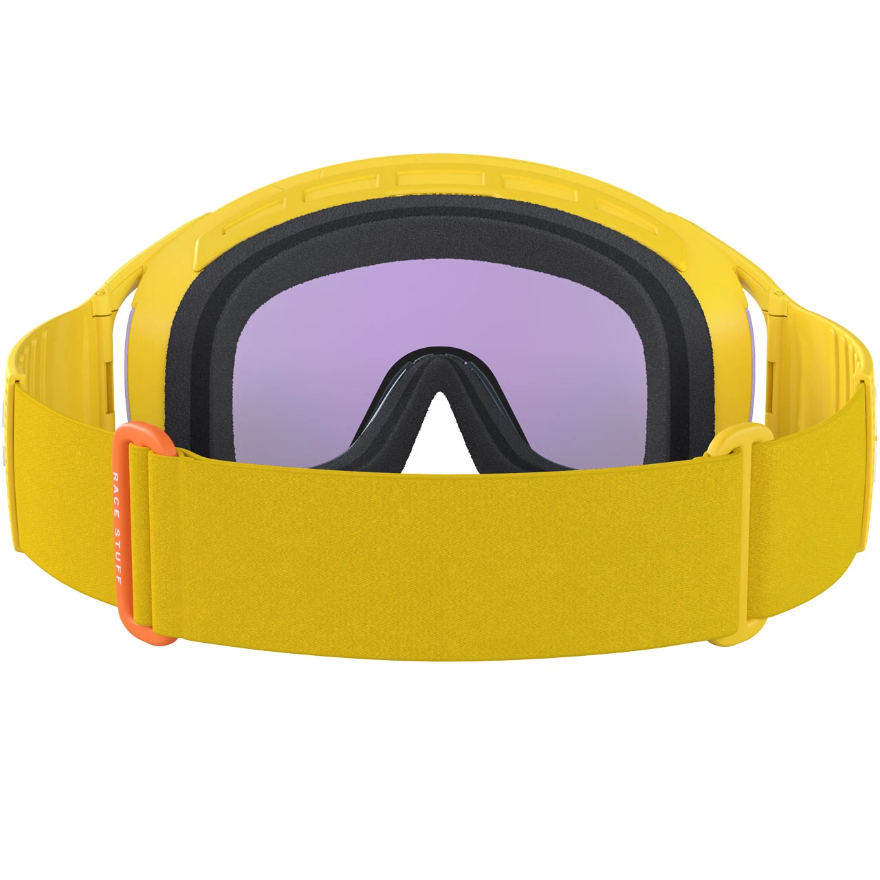 POC Zonula Clarity Comp Aventurine Yellow/uranium Black/spektris Blue + Lente Di Riserva 5 POC Zonula Clarity Comp Aventurine Yellow/uranium Black/spektris Blue + Lente Di Riserva - immagine 3