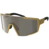 Scott Shield Compact Sunglasses Marble Gold/bronze Chrome -Head Sci Negozio 22h SCT289235 0013014 scott shield compact sunglasses marble goldbronze chrome