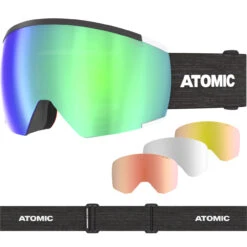 Atomic Redster WC HD Black + 3 Lenti Di Riserva